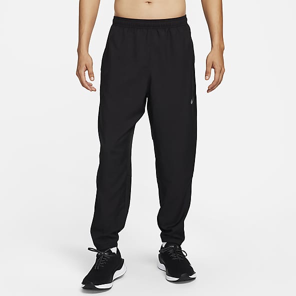 Nike tracksuit bottoms black online